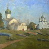 Старовойтов В.Н. «Этюд с лодками. Псков»