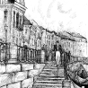 Дриго Е.Ю. «Фонтанка», иллюстрация к роману в стихах «Борх» неизвестного автора, подготовка рукописи: К.А. Холодилин