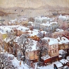 Осиповы Евгений и Оксана. «Снежное утро»