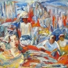 Горбачев С.Д. «Рыбный базар» из серии «Корея»