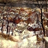 Осиповы Евгений и Оксана. «Вечер снежного дня»