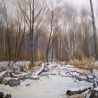 Alyona Savchenko. «First snow on Hehtsir»