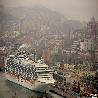 Victoria Popova. «Sapphire Princess in marine passenger terminal of Vladivostok»